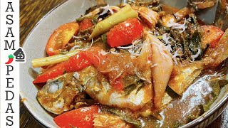 Asam Pedas Ikan 很家常的做法 味道不在调味料而是在香料中提取 开胃同时也能吃到鱼的鲜味 | Mr. Hong Kitchen