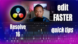 Edit Faster In Davinci Resolve 16 Speed Up Your Workflow For Beginners 8 Quick Tips