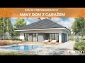 Dom w cieszyniankach 10 – Mały dom z garażem I ARCHON  Projekty Domów