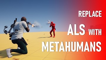 Unreal Engine 5 - Replace ALS Shooter Character with a Metahuman(ALS #179)