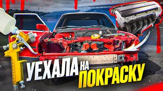 BMW E30 УЕХАЛА НА ПОКРАСКУ! СБОРКА ДВИГАТЕЛЯ ПОСЛЕ КАПИТАЛКИ