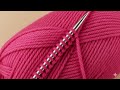 Wow! What an easy and beautiful knitting pattern! Unique design for scarves, shawls, and sweaters!