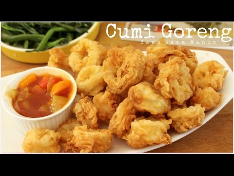 Cumi Goreng Saus Asam Manis Sponsored By Black Garlic Youtube