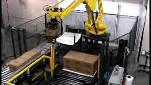 Orion Brenton - Robotic Palletizer Stretch Wrapper Mini System