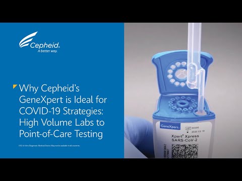 Chief Medical and Technology Officer, Dr. David Persing, discusses why GeneXpert is ideal for SARS-CoV-2 testing.