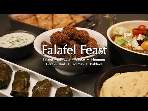 Falafel Feast! ~ Dinner Party Tonight