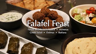 Falafel Feast! ~ Dinner Party Tonight