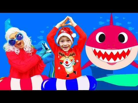 Baby Shark Dance For New Year | Sing And Dance! Nursery Rhymes By Alex And Nastya