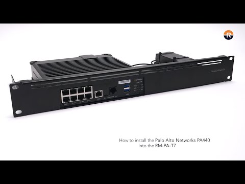 Palo Alto Networks PA-440 / PA-450 / PA-460 - Product Installation for Rackmount.IT - RM-PA-T7