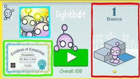 Lightbot Programming Puzzles - BASICS Level 1