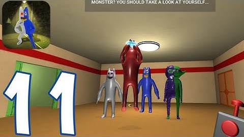 Garten of Banban Blue Monster Life Challenge 8 - Gameplay Walkthrough Part 11 - New Update Chapter 4