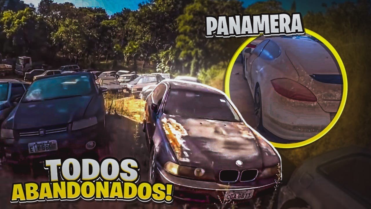 CARROS ABANDONADOS EM LUGARES QUE VOCÊ NEM IMAGINA