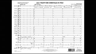 All I Want for Christmas Is You arranged by Paul Murtha