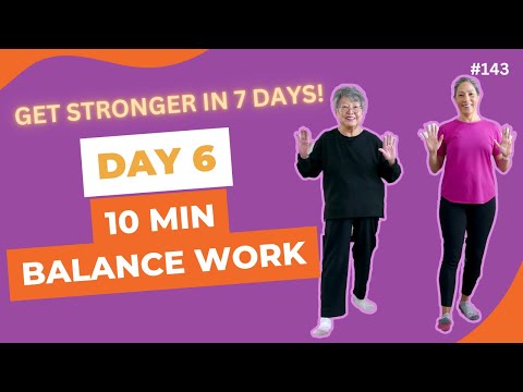 DAY 6: Balance Workout to Prevent Falls for Seniors