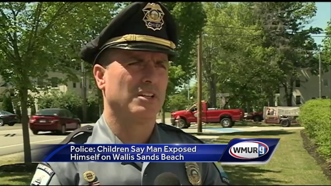 Police say man exposed himself to children at Rye beach - YouTube