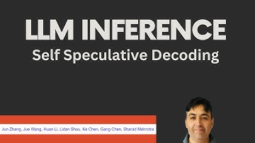 LLM Inference - Self Speculative Decoding
