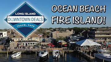 What restaurants are on Ocean Beach Fire Island?