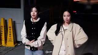 [4K] 240409 유지애(YooJiae)&정예인(JeongYein) - SBS 라디오 배성재 텐 퇴근 직캠(Fancam) By.GILTV_CAM @SBS_Radio