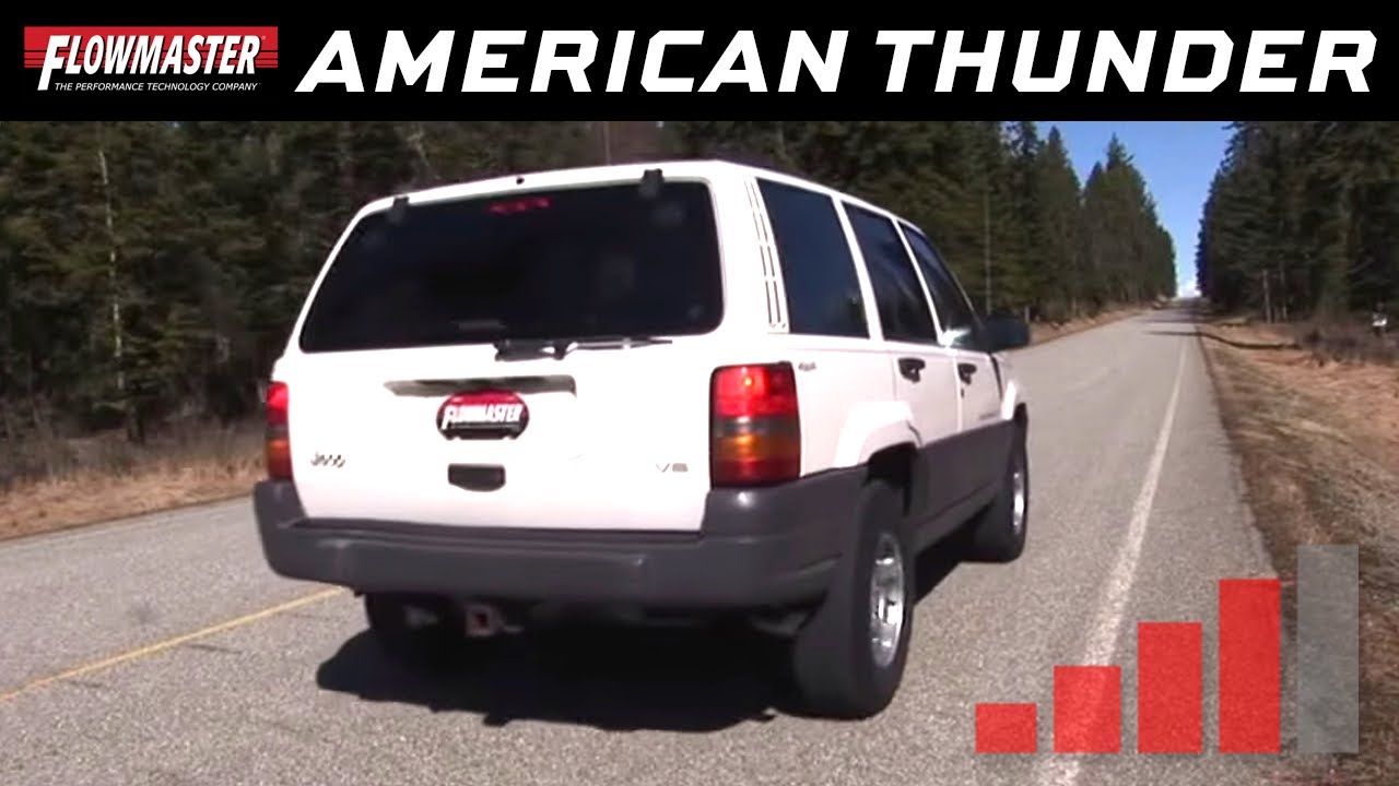 offroad legends 2 hack apk 1993-95 Grand Cherokee 5.2L - Flowmaster American Thunder Cat-back Exhaust System 17142