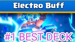 BEST DECK To Beat Electro Buff Challenge In Clash Royale!