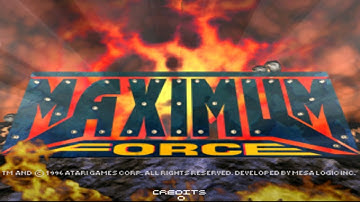 Maximum Force Arcade Playthrough