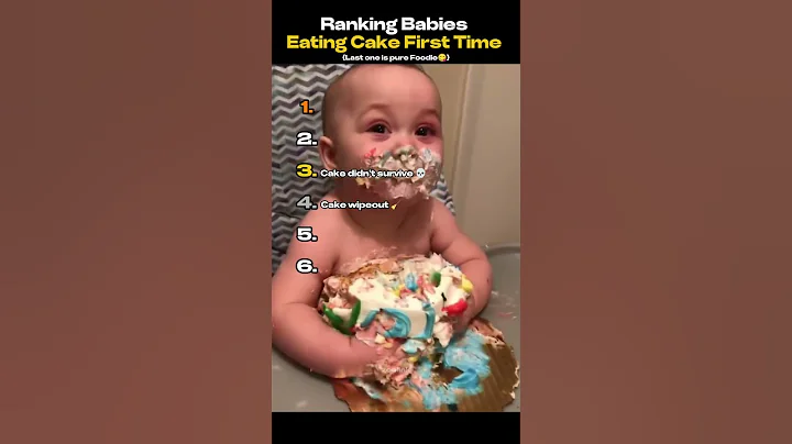 Ranking Babies Eating First Cake Moments