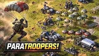 Red Alert 2 | US Paratroopers! | (7 vs 1 + Superweapons) screenshot 5