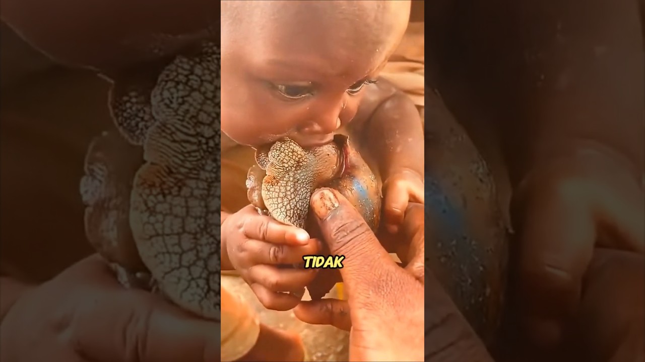 Warga Afrika Yang Mengkonsumsi Siput Raksasa