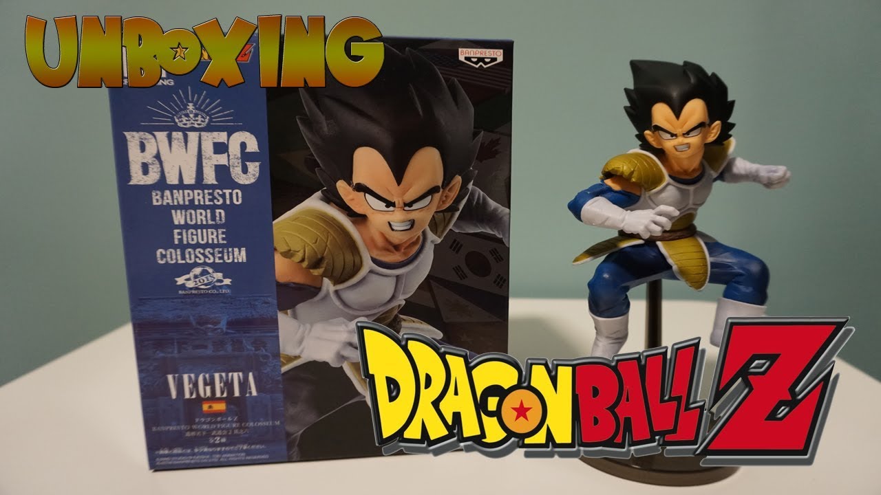 Figura VEGETA - BWFC  | BANPRESTO WORLD FIGURE COLOSSEUM | UNBOXING de COMPRAS DRAGON BALL