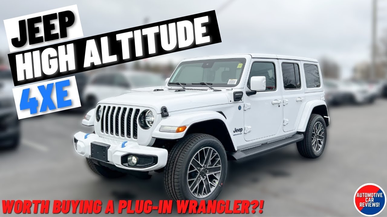 2023 JEEP WRANGLER SAHARA HIGH ALTITUDE 4XE! *In-Depth Review* | Worth  Buying A Plug-In Wrangler?! - YouTube