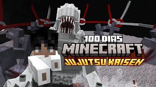 Ser un HECHICERO durante 100 DÍAS en MINECRAFT JUJUTSU KAISEN HARDCORE no es TAREA SENCILLA