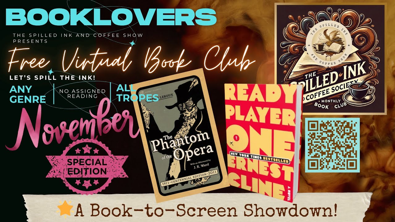 🎬 November Book Club Special: Book-to-Movie Showdown at Gigglewaters! 