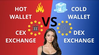 Hot Wallet or Cold Wallet Centralized vs Decentralized exchanges. Crypto Explained!
