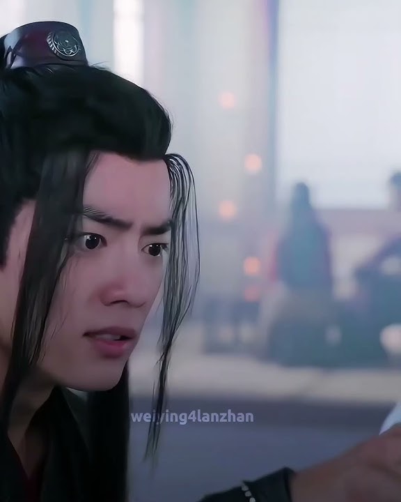 wei ying worried about lan zhan😭 #theuntamed #weiying #lanzhan #wangxian
