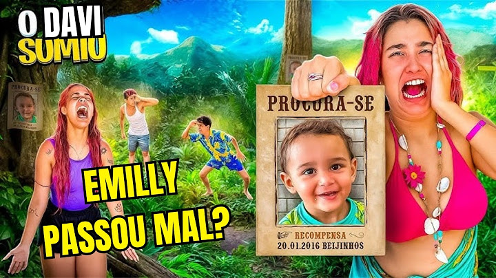 PERDEMOS O DAVI EM UMA ILHA - Emilly vick (PARTE 2)