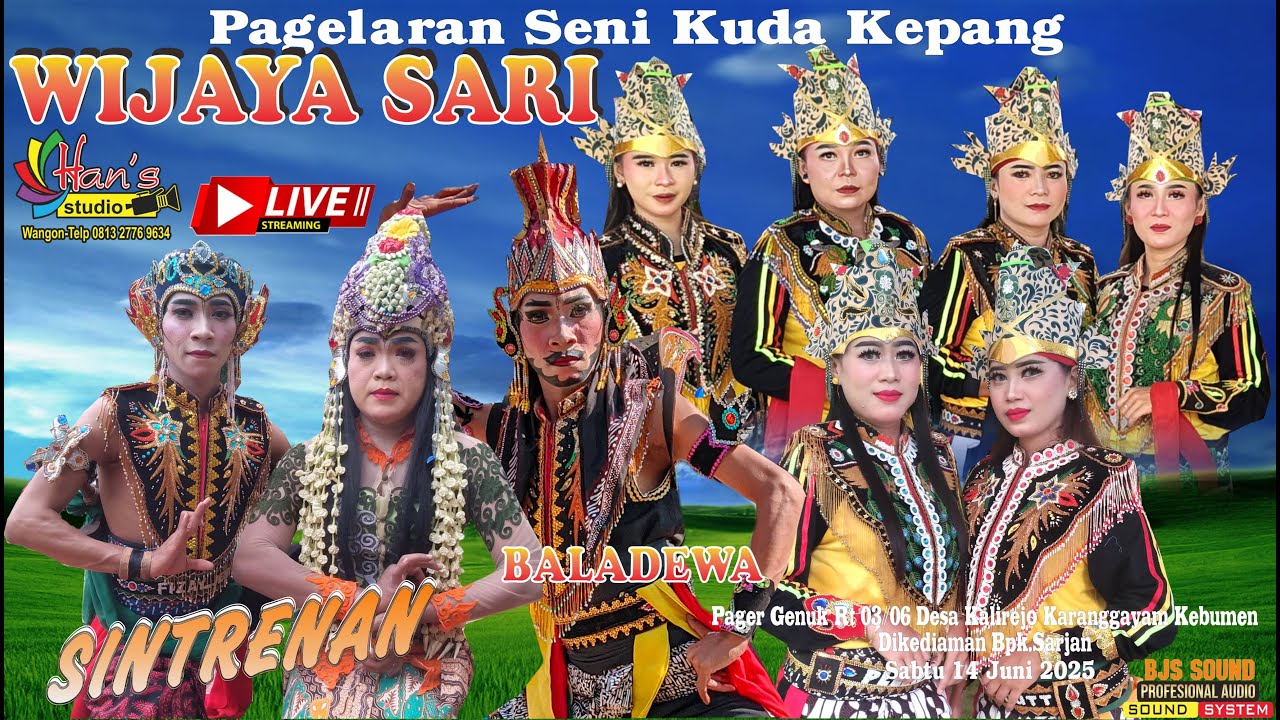 LIVE EBEG WIJAYA SARI  PIMP. HADI MUHTOYO  SABTU, 14 JUNI 2025 MALAM