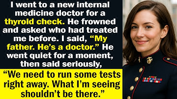 Mijn nieuwe dokter verstijfde bij mijn schildklierscan — Toen ik zei: “Mijn vader… hij was mijn d...
