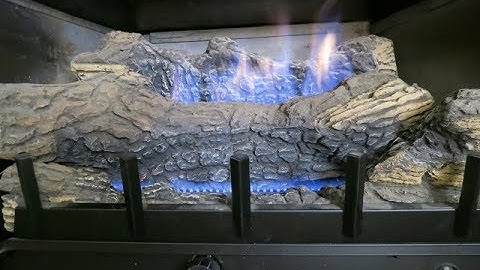 How to light your gas logs.