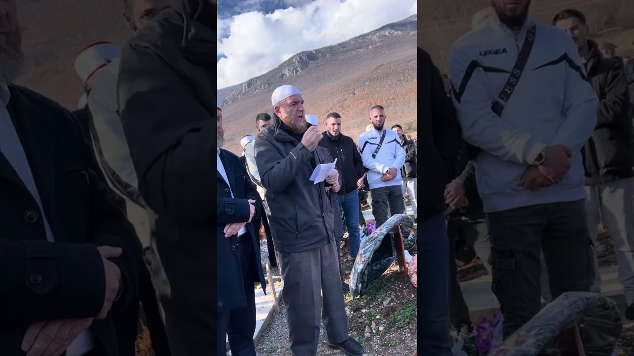 Fjalim ne varrimin e vellaut tone haxhi Sadik Sadikaj