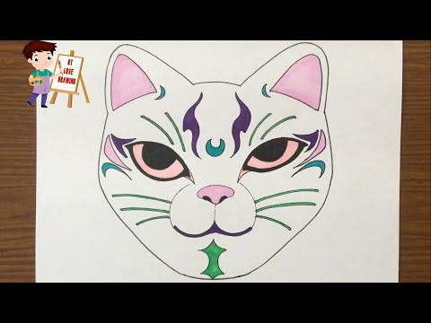 Video Vẽ mặt nạ | Cách vẽ mặt nạ mỹ thuật 8 | Cách vẽ mặt nạ... - youtube