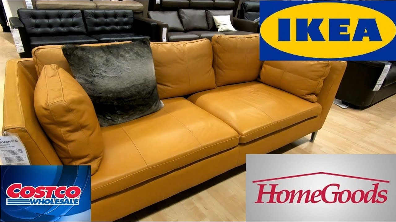 IKEA COSTCO HOMEGOODS FURNITURE SOFAS COUCHES ARMCHAIRS SHOP WITH ME