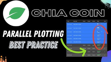 How to Plot Several Chia plots at The Same Time FAST - XCH Farming Parallel Plotting on Chia GUI App