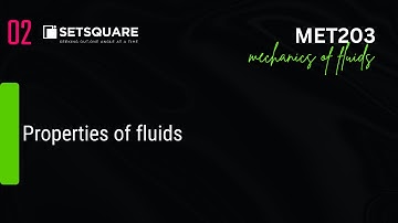 MET203 | Module 1[2] MECHANICS OF FLUIDS