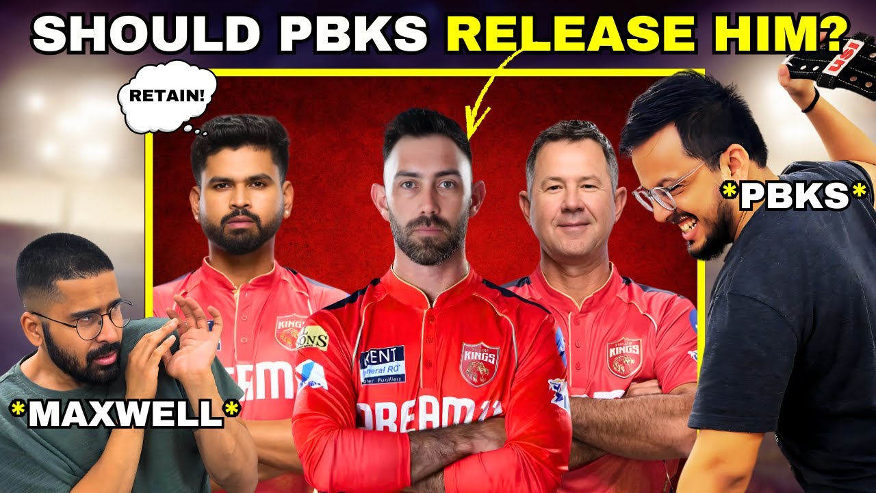 The Maxwell Dilemma: Should PBKS Retain Him? 👀