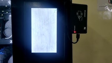 Refill Wendor vending machine using the touch screen installed