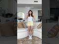 4 outfits with micro shorts #summeroutfits #microshorts #outfitideas