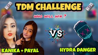 Kanika gaming + payal gaming v/s Hydra danger tdm challenge💥