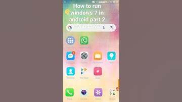 how to run windows 7 in android #window7 part 2 #truevideo watch full video