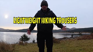 Mens Lightweight Waterproof Hiking Pants Quick-Dry Pants - Hikerflex M030