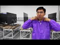 How oled tvs are made  unseen footage from oled tv factory